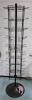 63" Tall Metal Store Display Rack Swivels Great Vendor Lot