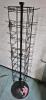 63" Tall Metal Store Display Rack Swivels Great Vendor Lot - 2