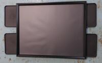 New Felt Puzzle Table, Black, includes game piece drawers
