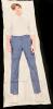 New Double Sided Presumed K-Pop / Actor (?) Body Pillow / Love Pillow 18.75" &times; 57" Long With Side Zipper Access - 2