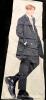 New Double Sided Presumed K-Pop / Actor (?) Body Pillow / Love Pillow 18.75" &times; 57" Long With Side Zipper Access - 4