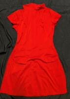 New Size Petite Large Women's Dress with False Pockets.