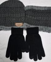 New Adult Winter Hat , Neck Warmer & Pair of Gloves