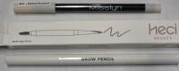 2 New Eye & Brow Pencils - Heci Deep Brown Brow Pencil & Misslyn Clear Eye Liner