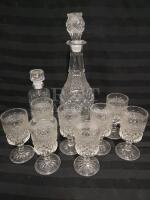 Vintage Barware Glasses & Decanters