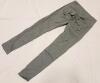 New Women's Sz. Medium Grey Workout Pants w/Elastic Waist - 2