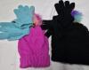 2 New Kid's Hat & Mini Mitt Sets - 2