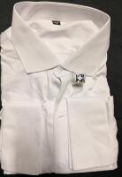 New Size 44 Men's Dress Shirt with Cufflinks