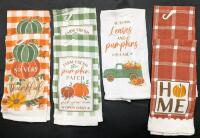 7 New Kitchen Towels, Cotton Blend, 14" &times; 24" Each
