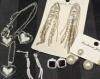 New Jewelry Bling Bling - Earrings, Heart Necklace & Earring Set