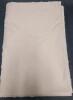 New 3pc. Beige Duvet Cover & Pillow Cases . Cover measures 90"&times;90" - 3