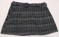 New Women's Sz. 2XL Black and White Tweed Mini Skirt.