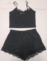 New Women's Sz. Medium Black 2pc. Lingerie Set