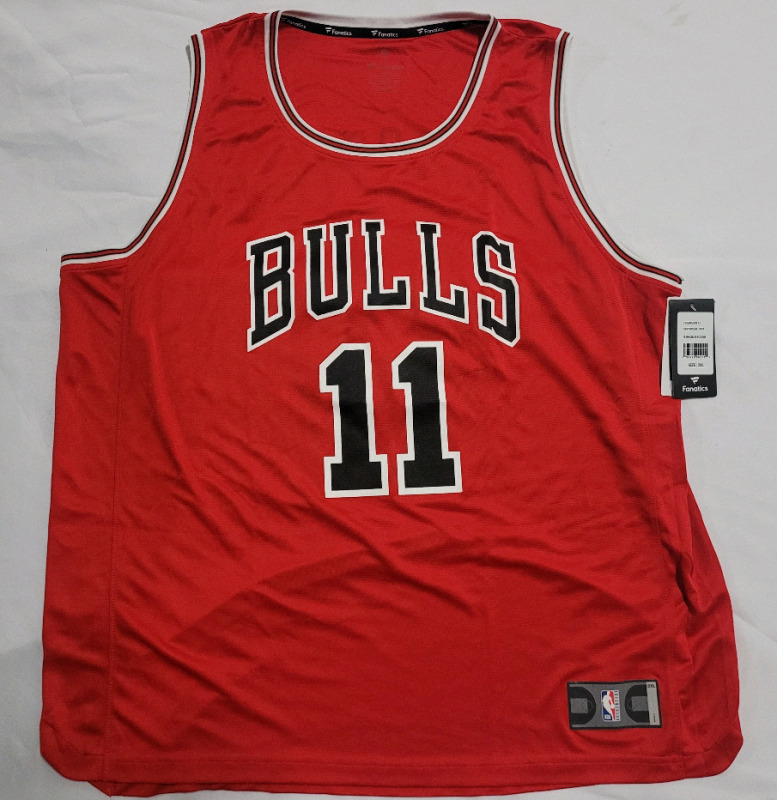 Fanatics DeMar DeRozan Chicago Bulls #11 Fastbreak Jersey , 2XL - New