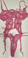 New sz Large Women's Lace Lingerie Set