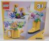 New , Sealed - LEGO Creator " Flowers in Watering Can " 3-in-1 Build Set , # 31149 . 420pcs . - 2