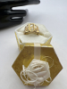 10K BRD Wide Woven Gold Ring - 2