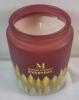 New - Martha Stewart Everyday " Bourbon Apple Toddy " Scented Candle , 18oz. (510g) . Measures 6.5" tall . - 2