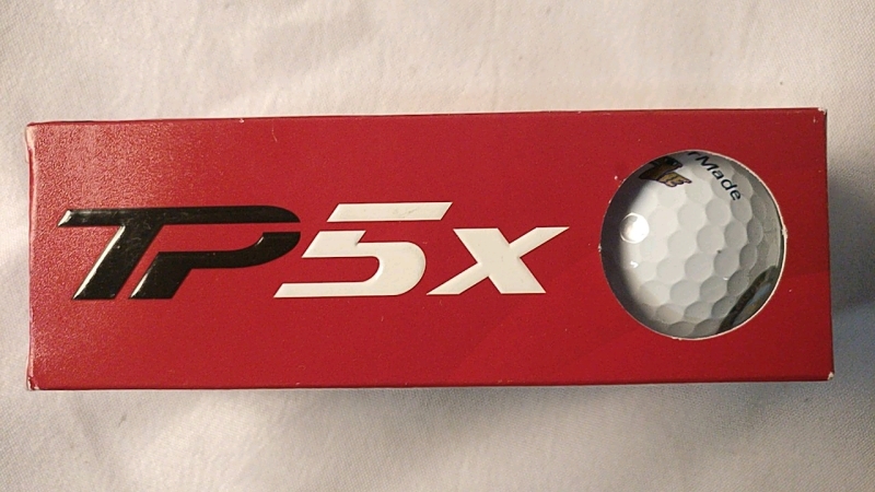 3 New TaylorMade TP5X Golf Balls - 1 Sleeve