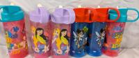 6 New Children's Water Bottles. 16oz Capacity. 7.5" Tall