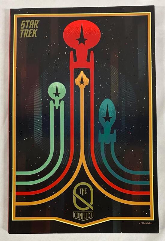 IDW Star Trek &ldquo;The Q Conflict&rdquo; Trade Paperback | Excellent Condition