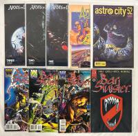 9 Assorted Vintage to Newer Comics, Various Publishers, Includes Bar Sinister, Army of Darkness, and Astro City