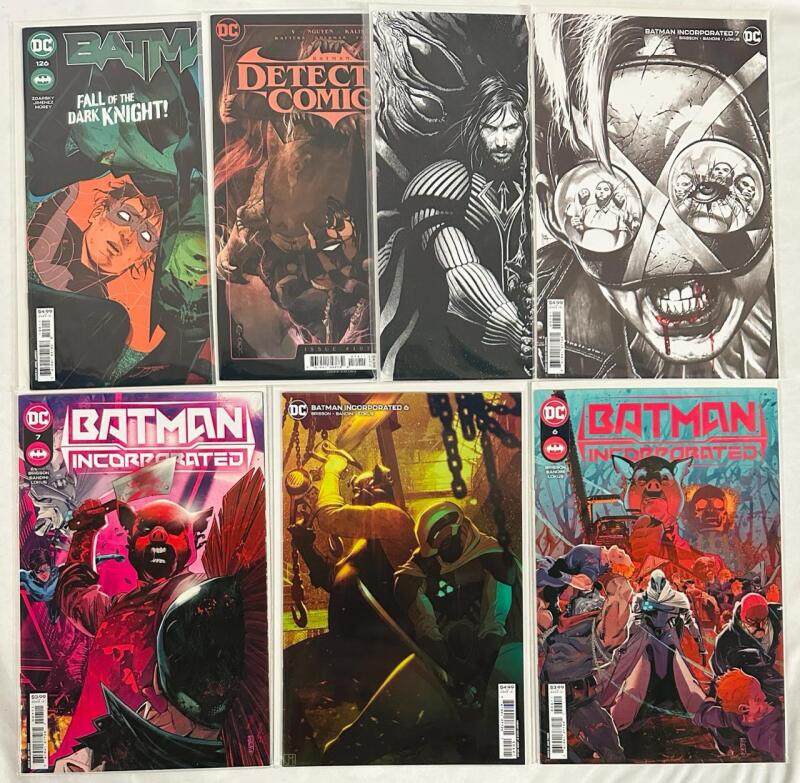 7 DC Batman Comics, Includes some Variant Covers - See Photos