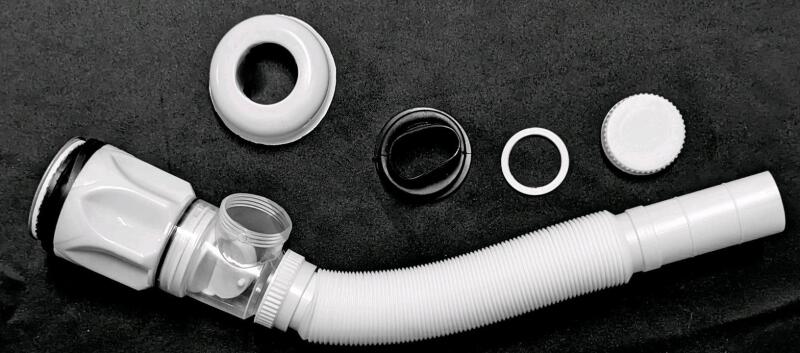 New Flexible Universal Water Pipe, 15" Minimum Length