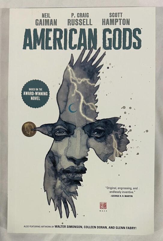 Dark Horse American Gods Vol. 1 by Neil Gaiman Trade Paperback | Excellent Condition