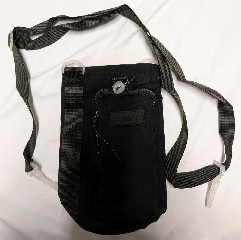 New Water bottle Carrying Pouch. 9" Deep, 5.5" Wide
