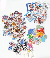 175+ New Fun Stickers Up To 2.75" Long (Paw Patrol, Where's Waldo, Dinosaurs) & 25&times; Kuromi Cupcake Stick-Ins