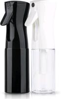 2 New 200ml Continuous Spray Misting Bottles, Great For Makeup, Cleaning & Misting Plants + Pets