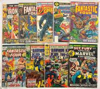 9 Vintage Marvel Comics, Includes Fantastic Four, Rawhide Kid, and More
