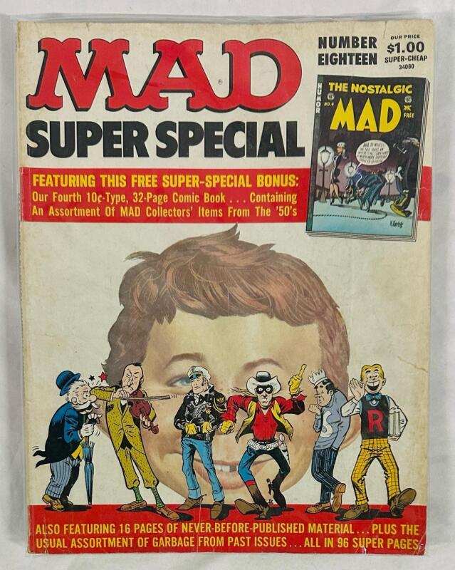 Vintage Mad Comics Super Special Number Eighteen (1975)