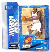 New 2005 McFarland SHAWN MARION Phoenix Suns Action Figure Debut NBA Basketball, Approx 6" Tall, Series 8
