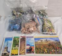 Six (6) Jigsaw Puzzles . 4 Sealed Puzzles . 4&times;500pc. Puzzles & 2&times;750pc. Puzzles .