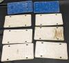 8 Vintage to Modern Metal Ontario License Plates 6" &times; 13" - 2