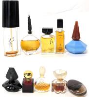 10 Vintage Designer Mini Perfume Bottles: Oacar de la Renta. Lauren by Ralph Lauren, Guy Laroche, LOULOU by Cacharel, Scherrer 2, Oscar de la Toilette, Nino Cerruti + - Up To 3.75" Long
