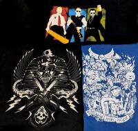 3 Size LG/XL Men's : Sean of The Dead - Hot Fuzz - World's End Cornetto Trilogy, Star Wars, Labyrinth Graphic T-Shirts (See Desc)