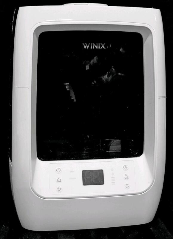 WINIX Ultrasonic Humidifier L201, LightCel UV+ LED, 2 Gallon Up to 120 Hour Runtime, Tested For Power
