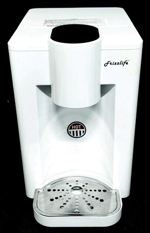 FRIZZLIFE Instant Water Filter Hot Water Dispenser, 5 Temperatures & 3 Volume Settings, High Temp Safety Lock, Zero Installation Required Model TF900, Tested For Power, Does Not Include Filter FPT01