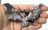 For Cat Lovers! Dangling Cat Corded Necklace, Large Gothic Bat-Winged Cat Brooch (3.75" Across) & Open Curled Cat Ring (Fits Size 8 Easily) - 6