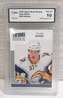 2009 Upper Deck Victory Tyler Myers #303 Rookie Card | Graded 10 by GMA
