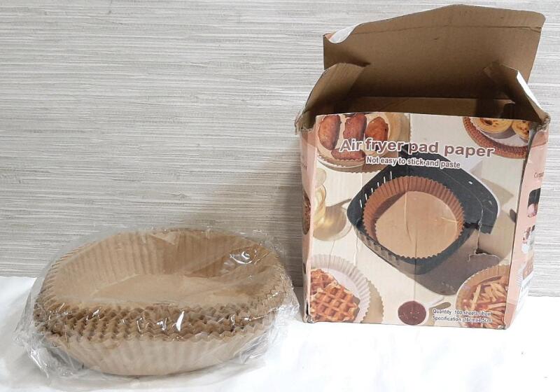 As New Pack of Air Fryer Pad Papers (100 Count)