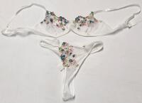 New sz Medium Women's Floral Underwear Set