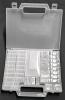 Bead / Thread / Crafts / Tools Organizer Carry Case With 51 Smaller Plastic Cases Within, 10'' x 8'' x 1.875''
