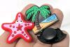 26 New Silicone Croc-Style Shoe Charms, Letters, Numbers, Flowers, Characters, Snacks + More - 2
