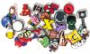 25 New Silicone Croc-Style Shoe Charms, Superheroes, Sports + More