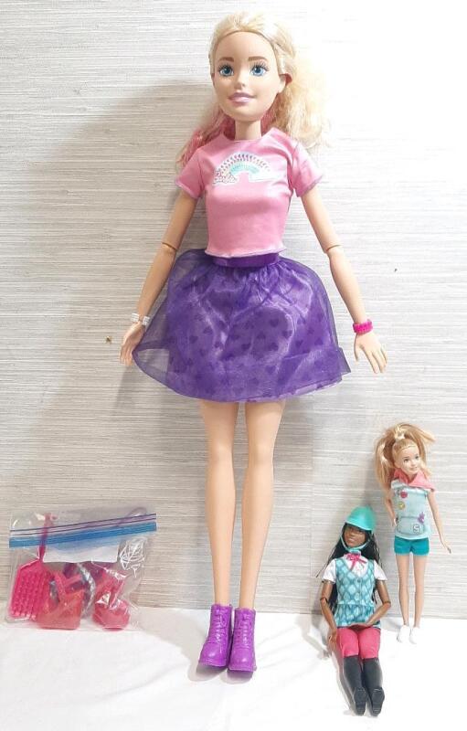 As new Barbie Figures & Accessories | Tallest Figure Measures 27", Shortest 10"