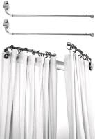 2 New Adjustable Swing Arm Rods, 24.5" Long Each, Normally Uses For Window Treatments